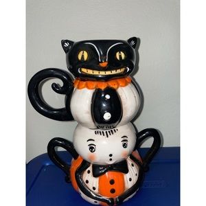 Johanna parker cat and spider mugs